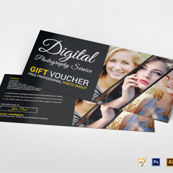 Perfect Photography Gift Certificate Templates Word Publisher Session Template Details Photo