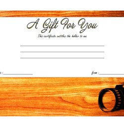 The Highest Quality Free Photo Session Gift Certificate Template Printable Templates