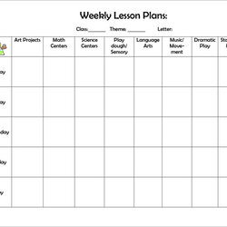 Out Of This World Free Weekly Lesson Plan Samples In Google Docs Ms Word Pages Template Printable Plans Blank