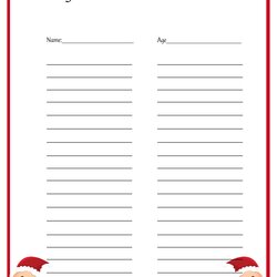 Superlative Best Printable Christmas List Maker For Free At Wish Template