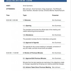 How To Make Meeting Agenda Sample Printable Form Templates And Letter