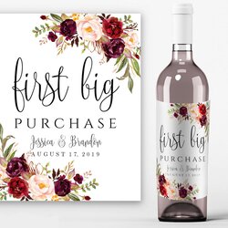 Brilliant Printable Wine Label Template Bottle Labels Bridal Personalized