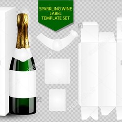 Swell Wine Bottle Label Templates Design Template Blank Labels Damask