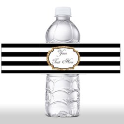 Wonderful Printable Water Bottle Label Template