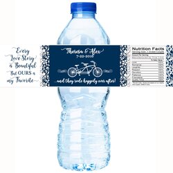 The Highest Standard Water Bottle Label Template
