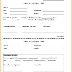Matchless Leave Application Format For School College And Office Tips To Write Annual Form Template