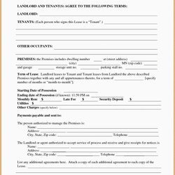 Free Printable Vehicle Lease Agreement Addendum Contract Website
