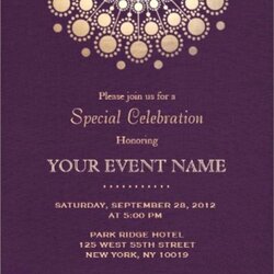 High Quality Download Invitation Card Template Word Invite