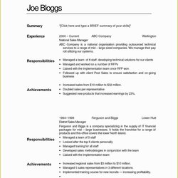 Superlative Two Column Resume Template Word Free Of Page Templates Trainer Profile Format Easy Resumes