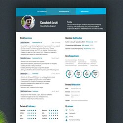 Very Good Two Column Resume Template Word Format In Simple