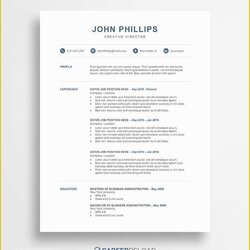 Legit Two Column Resume Template Word Free Of Templates For Ats Examples Checker Download