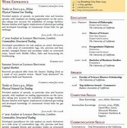 Excellent Two Column Resume Template Word Free Of Best Templates You Latex Skills Examples Vitae Resumes Tex