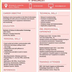 Superior Two Column Resume Template Word Free Templates Of You Can Download