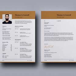Tremendous Free Column Resume Template Ind