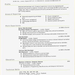 Capital Two Column Resume Template Word Free Of Mon Myths About