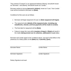 Magnificent Family Loan Agreement Template Free