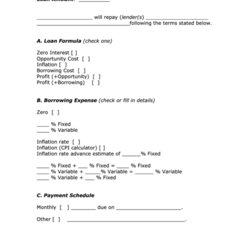 Swell Family Loan Agreement Template Printable Download Page Thumb Big