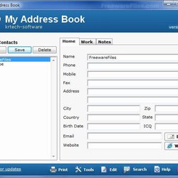 Excel Address Book Template Unique My Free Download Microsoft Choose Board