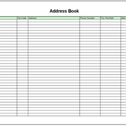 Microsoft Excel Address Book Templates Download Template Spreadsheet