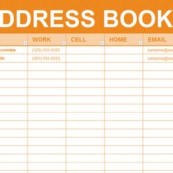 Worthy Search Results For Contacts Templates Address Book Template Excel Printable Example Microsoft Pages