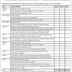 Worthy Facility Maintenance Checklist Templates Excel Template