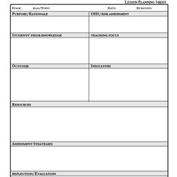 Tremendous Weekly Lesson Plan Template Word Business Proforma