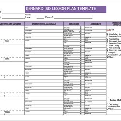 Free Unique Lesson Plan Templates Word Template Teacher Weekly Schedule Ms Daily Admin Comments