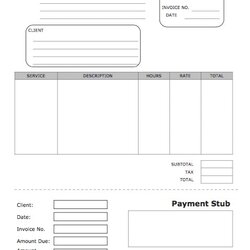 Cool Pay Stub Template Way