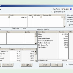 Pay Stub Template Luxury Pro Version Windows Of