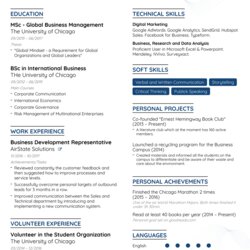 Matchless Fresh Graduate Resume Templates Free Word Excel Formats Sample
