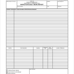 Outstanding Free Sample Daily Work Report Templates In Ms Word Google Docs Template Example Reporting Ct