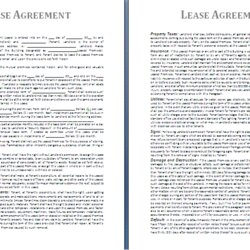 Wonderful Lease Agreement Template By Terms Conditions Signing