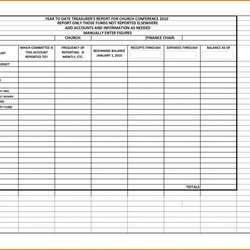 Superior Treasurer Report Template Non Profit Ideas Treasurers In