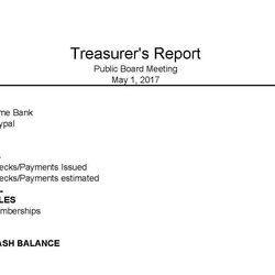 Legit Non Profit Treasurer Report Template Club Spreadsheet Simple Accounts Sample Excel Accounting Google