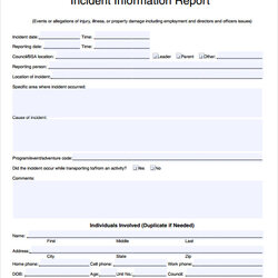 Spiffing Free Sample Incident Reports In Google Docs Ms Word Apple Pages Report Template Service Templates