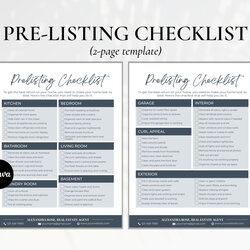 Cool Real Estate Listing Checklist Home Selling Guide Seller