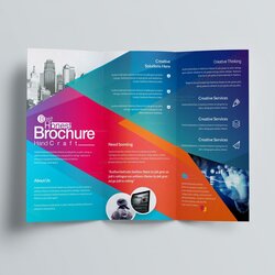 Tremendous Excellent Professional Corporate Fold Brochure Template Brochures Fit