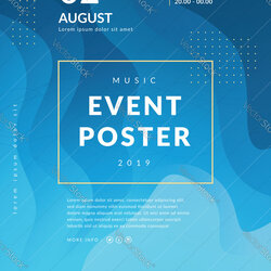 The Highest Standard Event Poster Design Template Abstract Vector