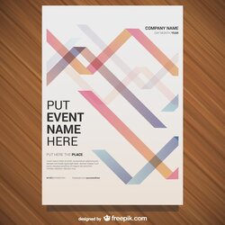 Worthy Free Vector Event Poster Template
