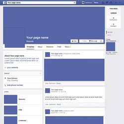 Peerless Facebook Business Page Template Layout Means Information Templates Choose Board