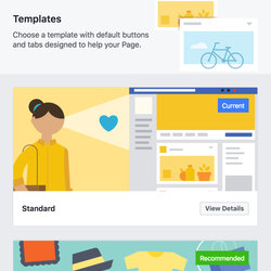 Cool Facebook Creates Page Templates To Help Businesses Advice Local Visibility New