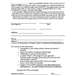 Excellent Service Contract Template Download Free Documents For Word And Excel