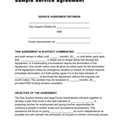 Wizard Everything You Need To Know About Service Contract Template Word Free Sample Agreement