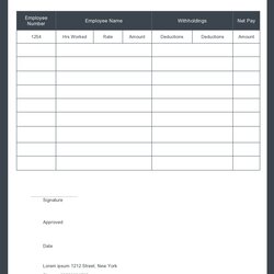 Matchless Free Pay Stub Template Word