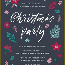 Wizard Christmas Party Invitation Email Templates Free Of Invitations Noel Mailing