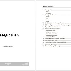Strategy Plan Template My Word Templates Strategic Planning Business Sample Ms Microsoft Planner Project
