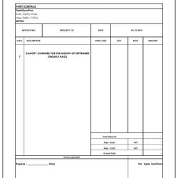 Fine Free Invoice Template Excel Word Professional Bill Format In Tax