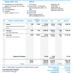 Fun Invoice Format In Excel Budget Template