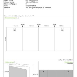 Preeminent Free Booklet Templates Designs Ms Word Template Mini Kb