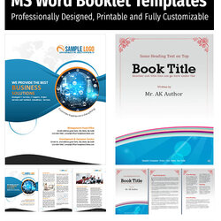 Splendid Free Printable Booklet Templates For Ms Word
